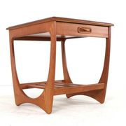 G-Plan side table with pull-out drawer - mid century modern