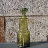 Empoli glass nautical carafe from the 1960s