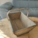 Old wooden basket