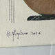 Original drawing artist side Akoun