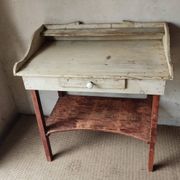 Antique solid wood desk – authentic charm