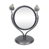 Hand Forged Iron Tabletop Vanity Mirror (55cm)