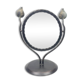 Hand Forged Iron Tabletop Vanity Mirror (55cm)