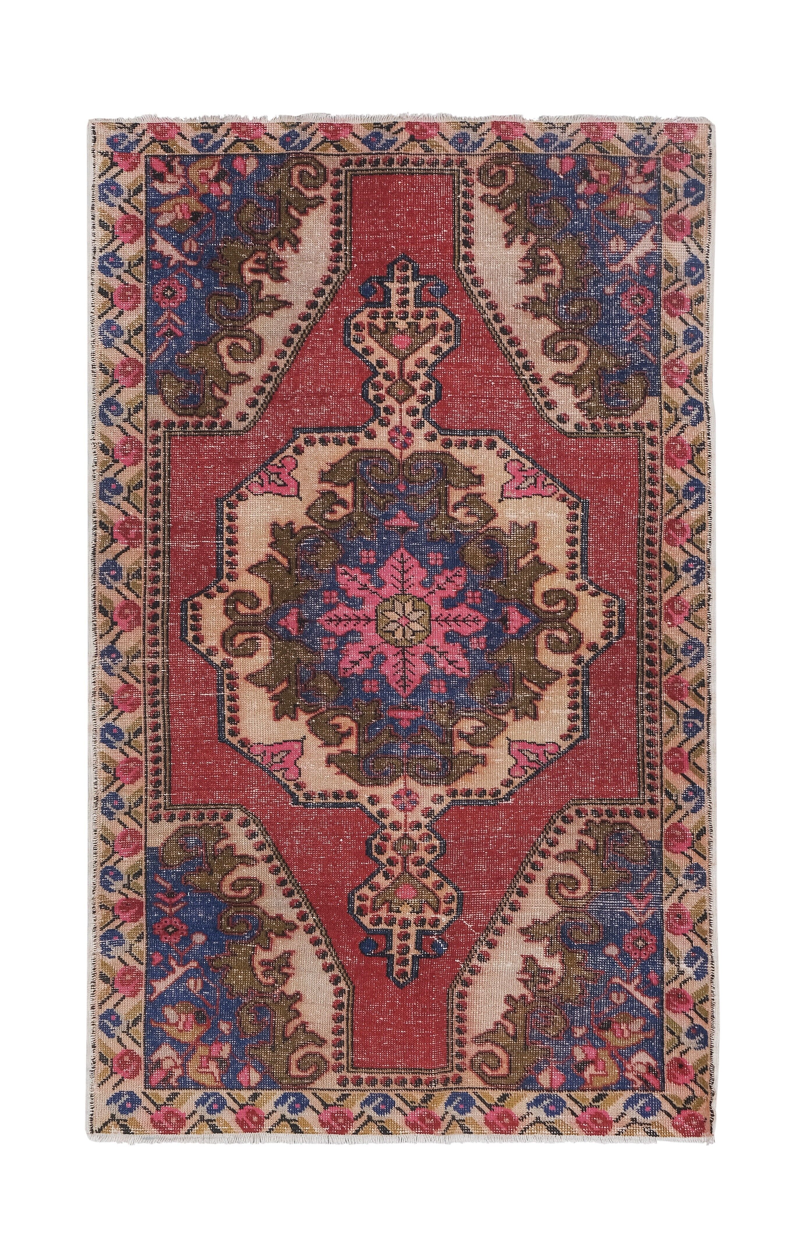 Tapis turc de Oushak, tissé à la main 135x220 cm