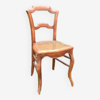Antique fluted chair