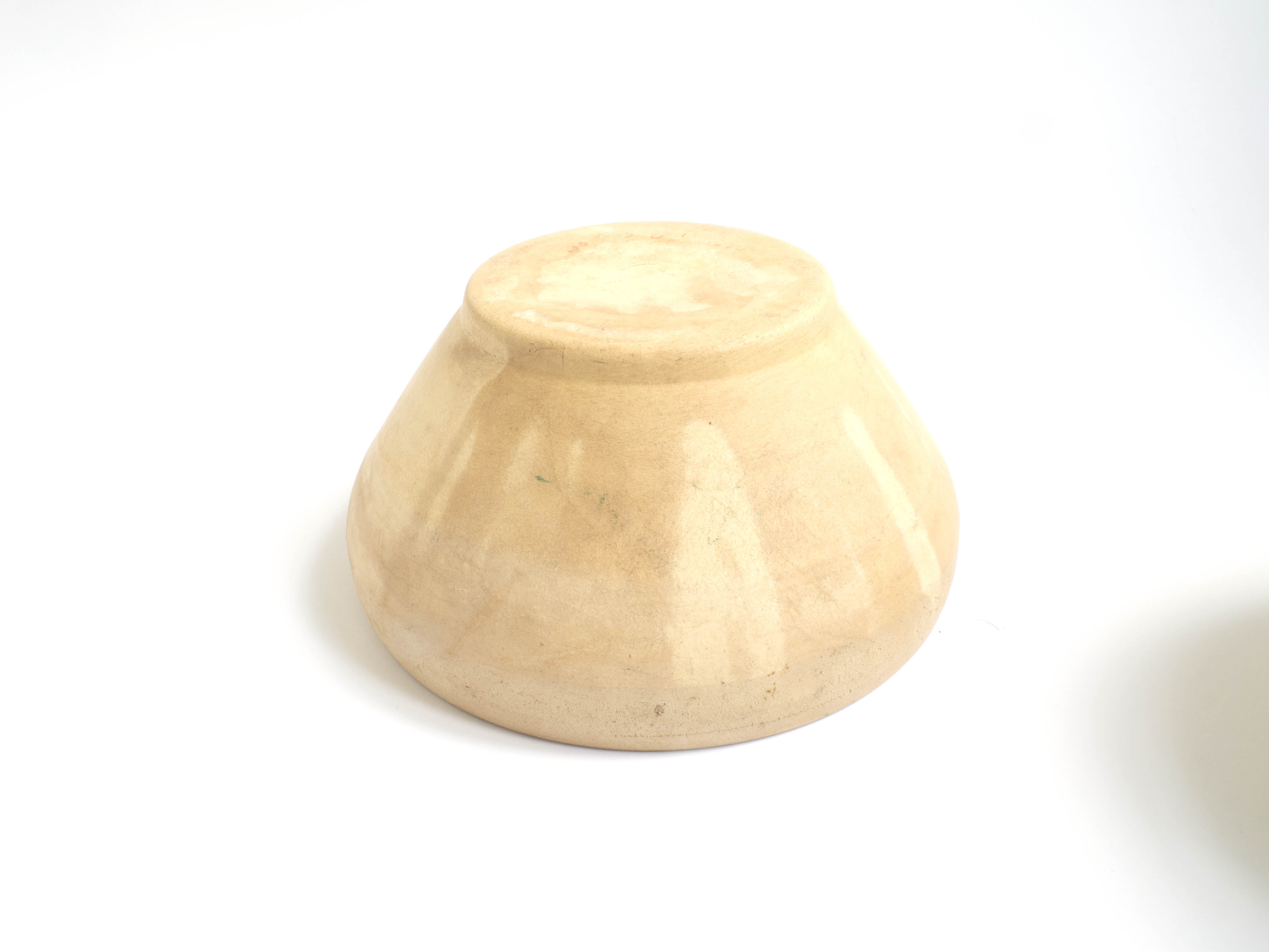 Lot of old sandstone bowls