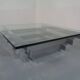 Sculptural Chrome Coffee Table by David Hicks, Italy, 1960s