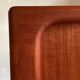 Armoire à rideau scandinave en teck vintage