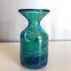 Soliflore en verre soufflé multicouche signé 1970