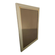 Old Belgo Chrome mirror bronze glass design from the 70s vintage