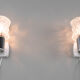 Pair of Targetti Wall Lights, Italy, 1970