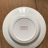 4 assiettes creuses Sarreguemines Fontanges