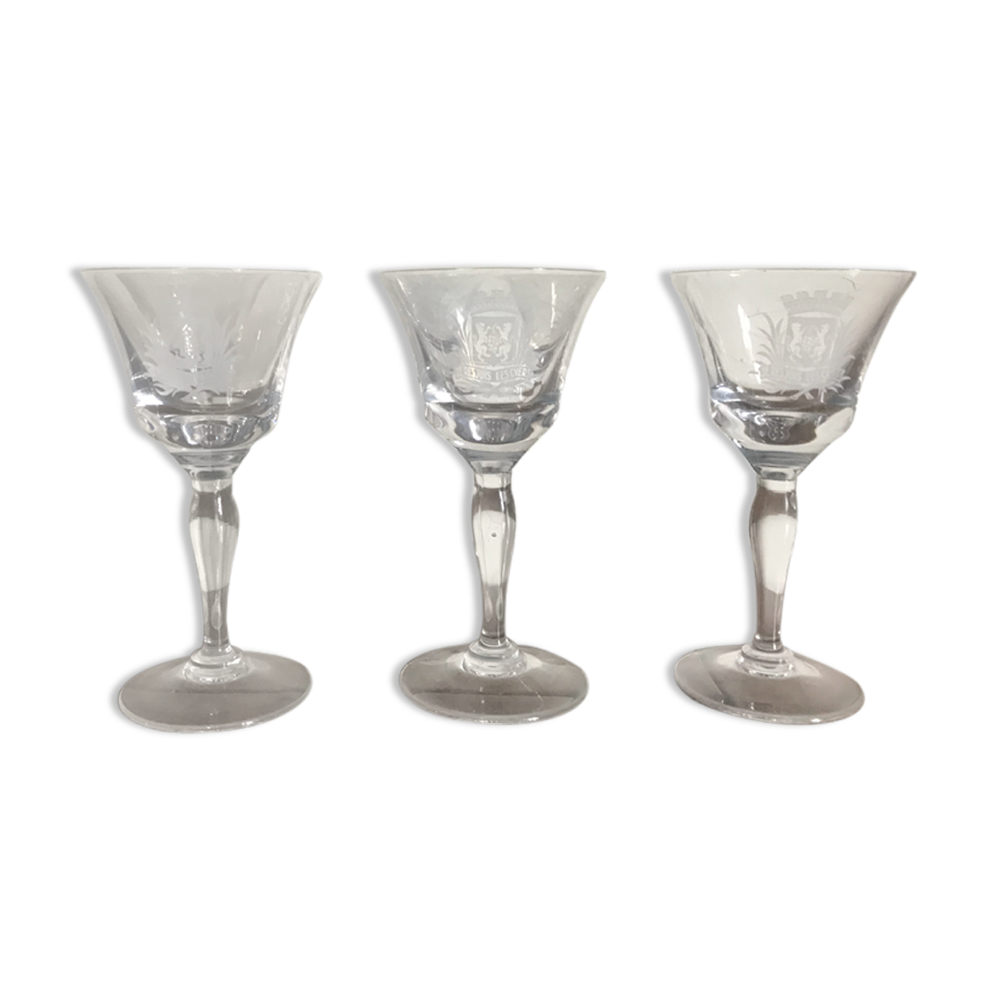 Lot de 6 verres à Vouvray