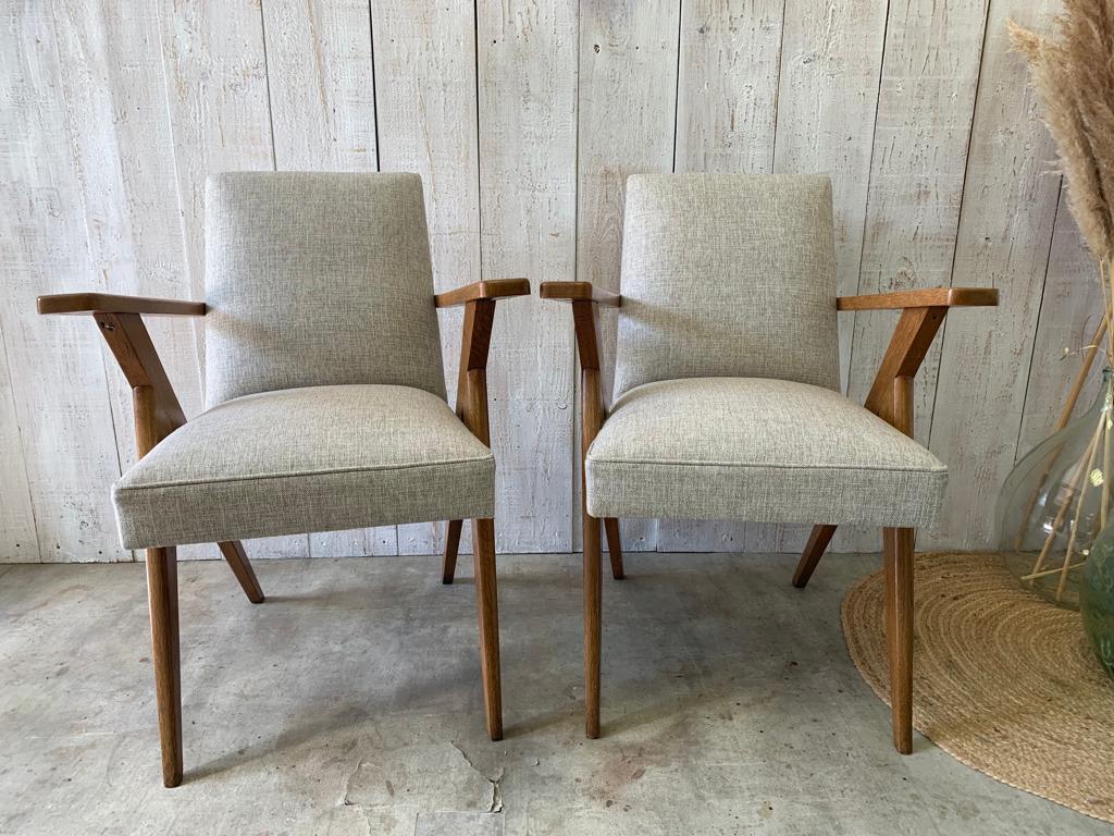 Pair of vintage armchairs