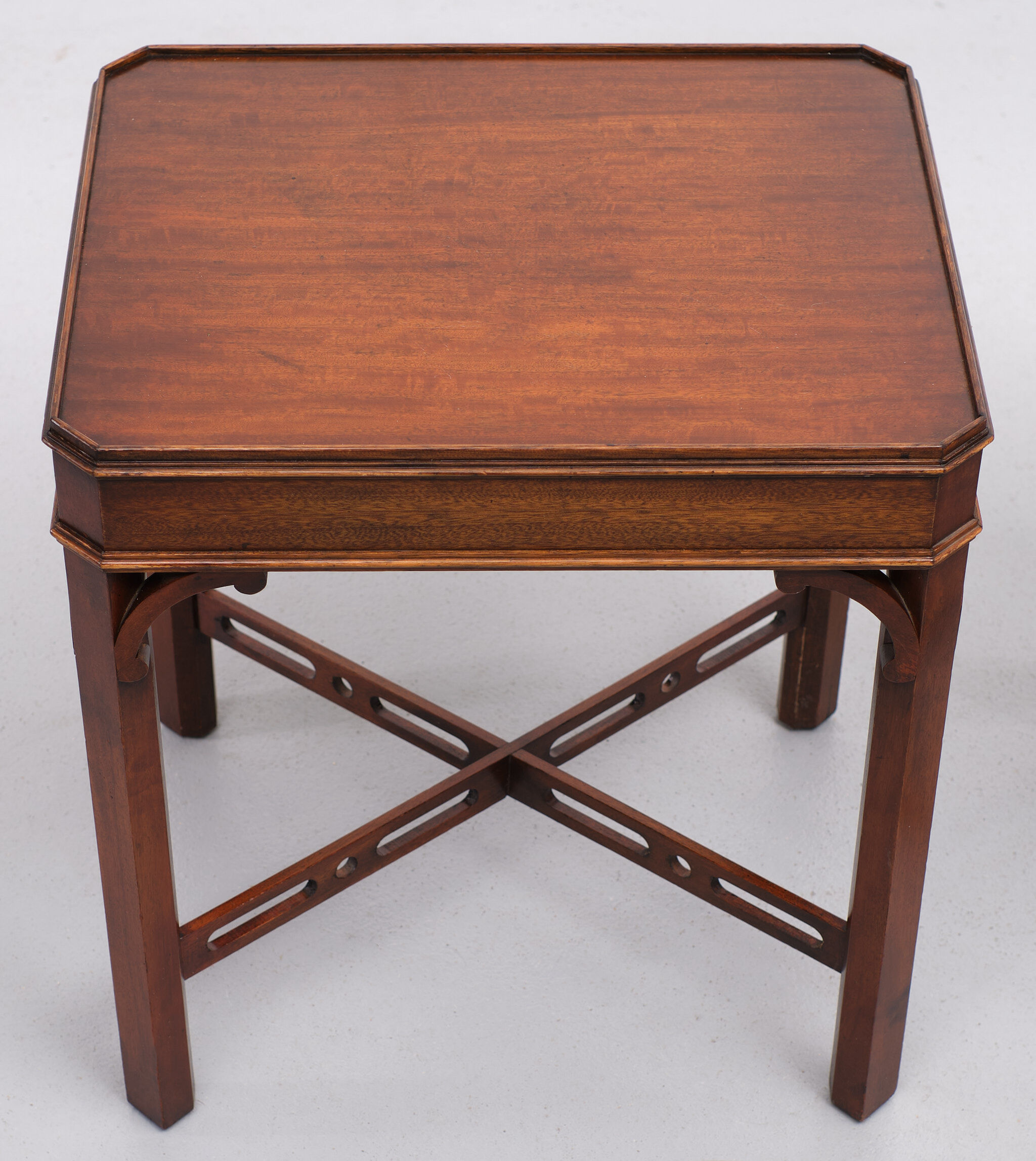 Bevan Funnell Mahogany Side Tables Georgian Revival England, 1960s