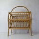 rattan magazine holder