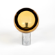 Wall lamps in chromed metal and glass by Archimède Séguso