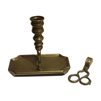 Brass candlestick