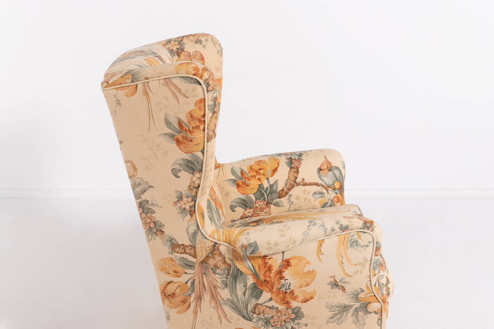 Fauteuil danois moderne du milieu du siècle Lysberg Hansen & Therp Wing, années 1950