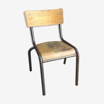 Child desk chair Mullca 510 vintage 60