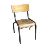 Chaise de bureau enfant Mullca 510 vintage 60