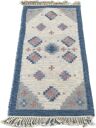 Vintage medium size swedish wool flat weave rolakan rugs circa 1960 70s