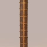 Lampadaire brutaliste italien