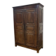 19th century rustic oak wardrobe