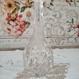 Carafe, vase, vintage soliflore cut glass