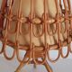 Bamboo bedside lamp