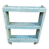 Burmese teak wall shelf