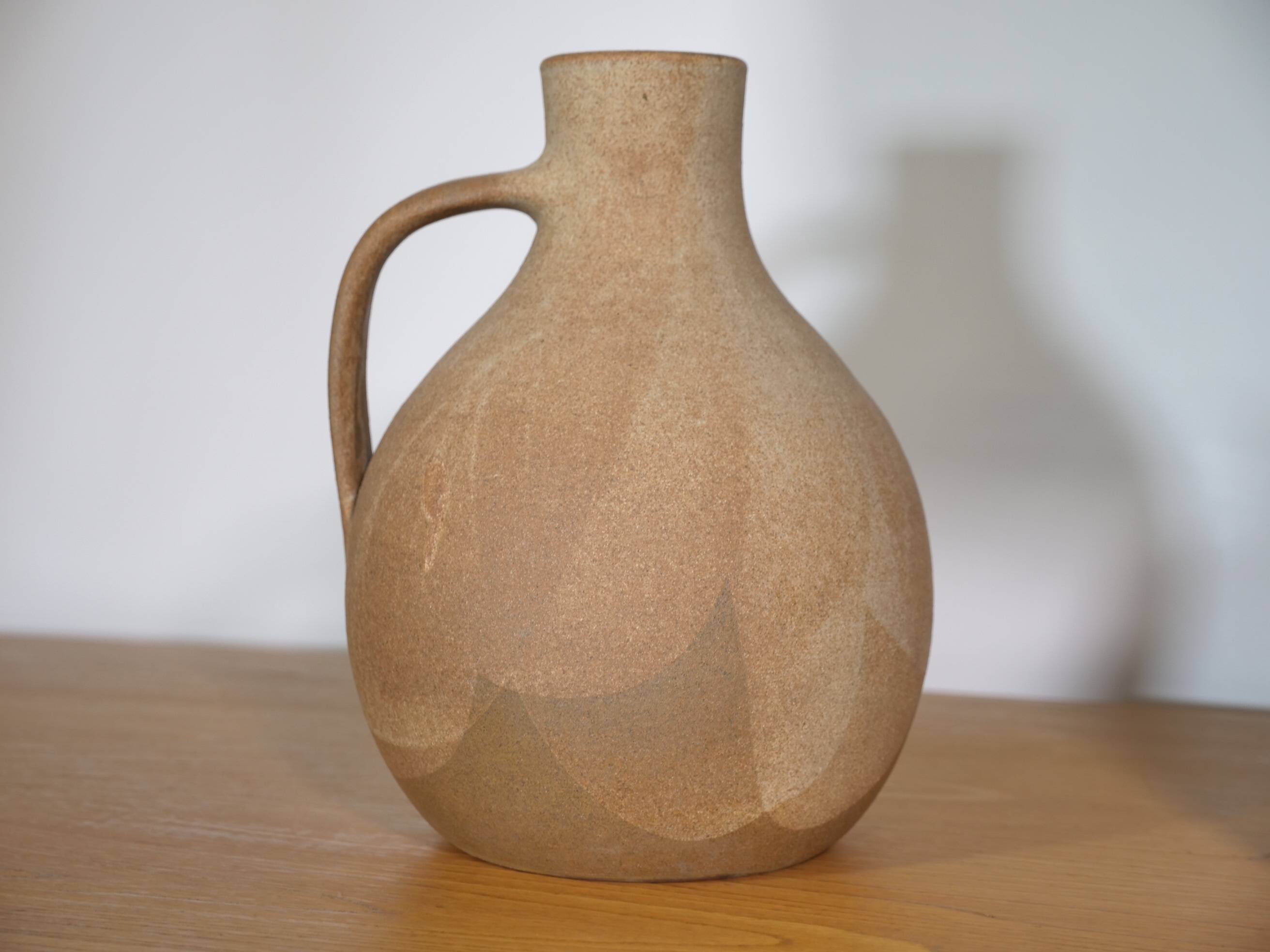 Design Studio Ceramic Lamp and Vase by Krösselbach, Set of 2, 1970s