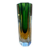 Soliflore vase in Murano glass paste