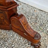 Mahogany empire table