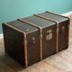 Ancient travel trunk