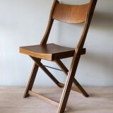 Ensemble de 4 chaises pliantes du milieu du siècle