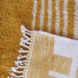 Contemporary Yellow Rug - 346 x 245 cm