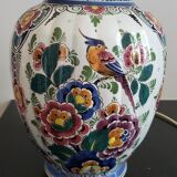 Potiche mounted in lamp