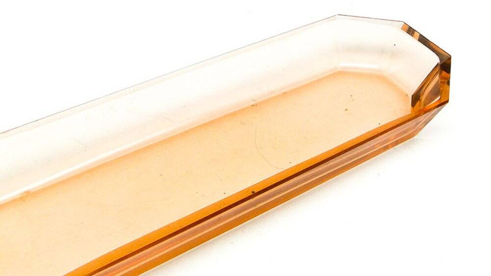 Art Deco Czechoslovakian toolbox by Moser, 1930s