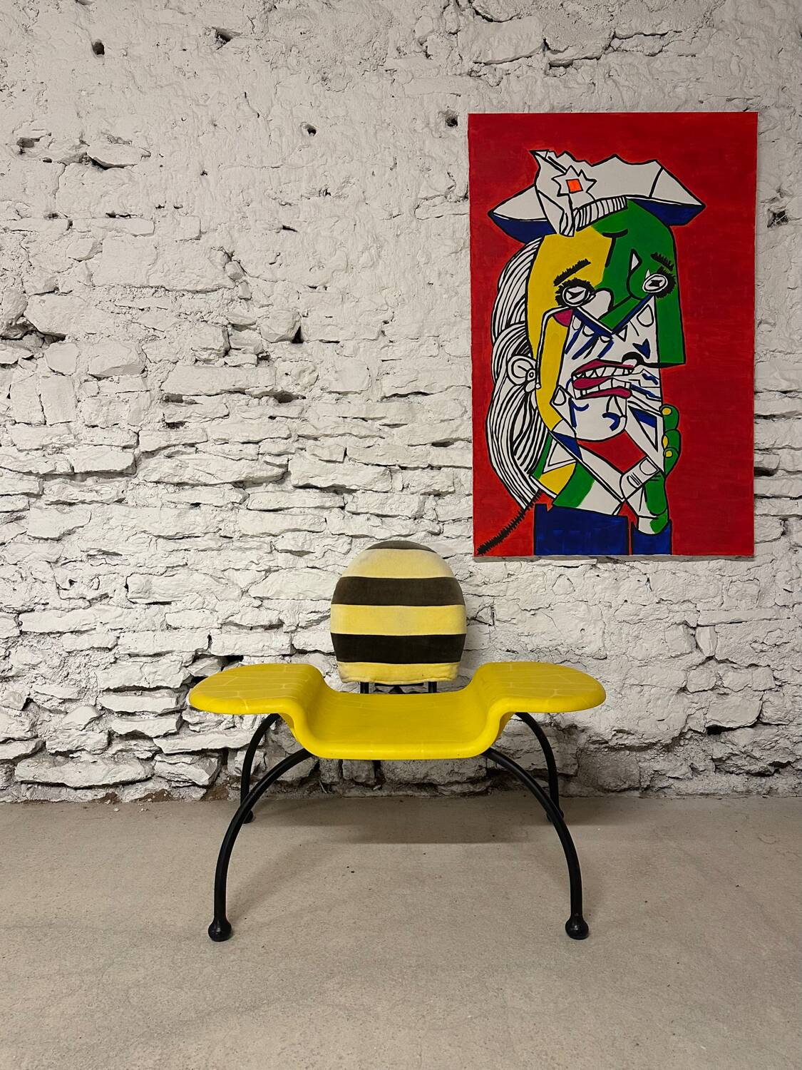Fauteuil Eva et Peter Mortiz IKEA vintage chaise