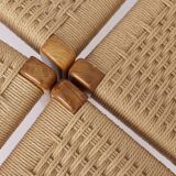 Set 4 chairs model 77 by Niels Møller Chairs 1950