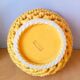 Woven ceramic fruit bowl, Antheor 1960.