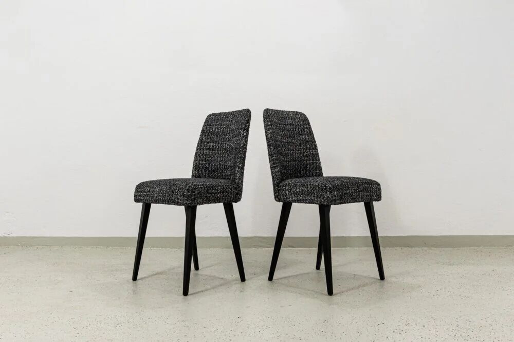 Vintage Dining Chairs, by SFM Poland, 1960’s, Set Of 6