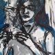 Gouache on paper, signed Pierre Lacroux (1909-1993) and dated 81