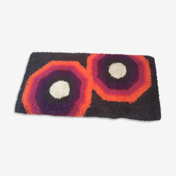 Tapis Desso des années 1970 140x70cm