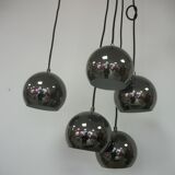 Space age 6 ball light fixture