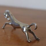 Set of 12 vintage knife rests, in silver metal