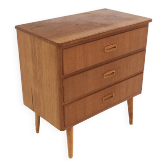 Scandinavian teak chest of drawers, Sweden, 1960