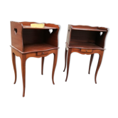 Pair of vintage bedside tables