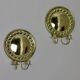 1970's Pair Of Swedish Brass Sconces
